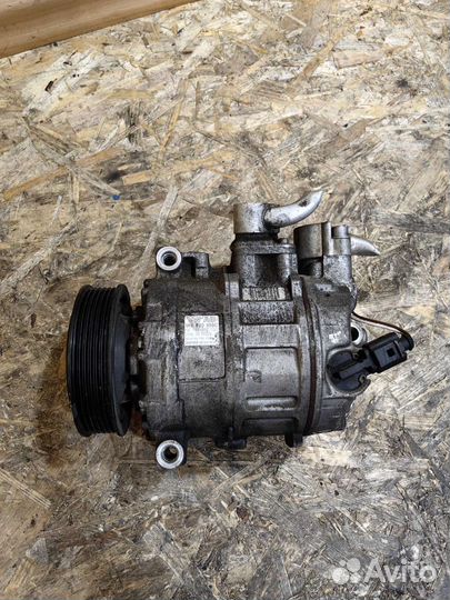 Компрессор кондиционера Пассат Б6 гольф 6 Джетта