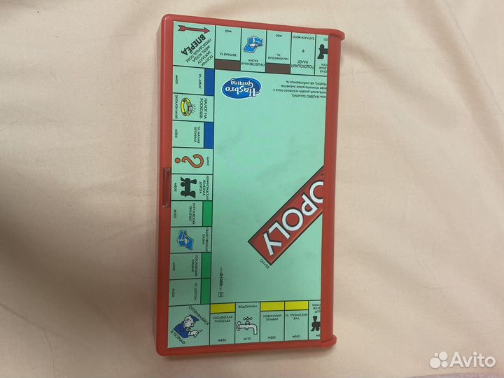 Дорожная игра monopoly.Монополия дорожная