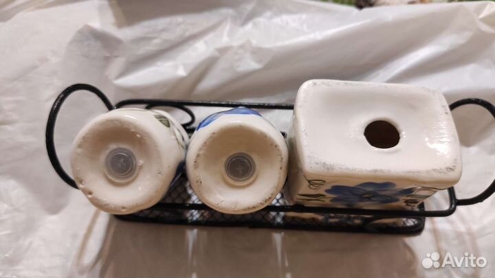 Набор для специи и салфеток