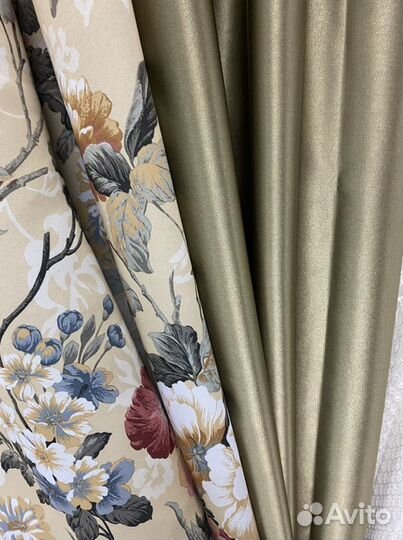 Шторы из двух полотен Турция, 2*2,7 высота