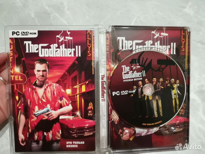 Диск с компьютерной игрой Godfather II