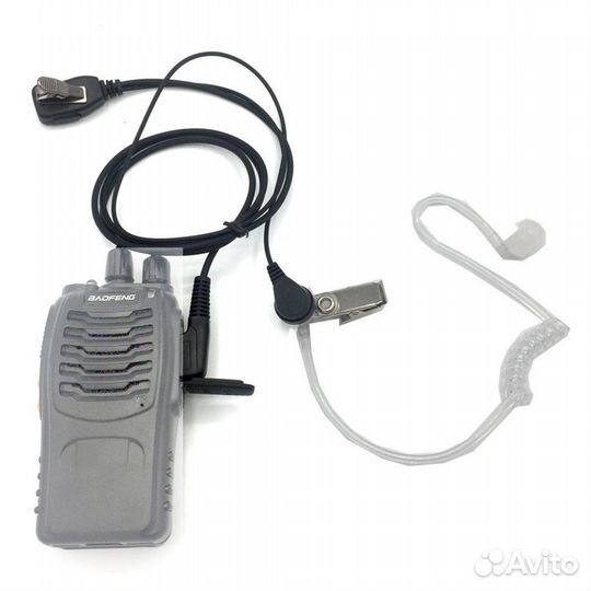 Гарнитура скрытого ношения Р-800 для рации новая