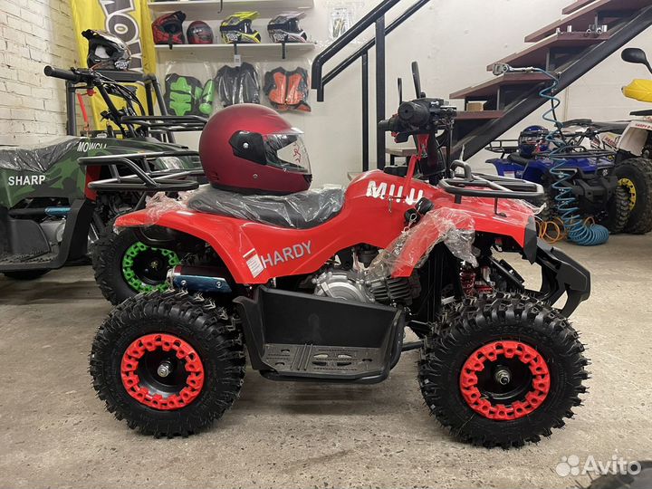 Новый детский квадроцикл Mini Hardy 4T тест-драйв