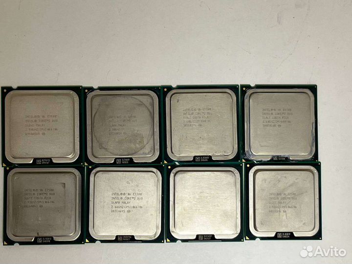 Процессоры intel / amd