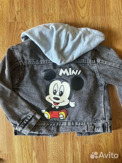 Джинсовая куртка для мальчика 110