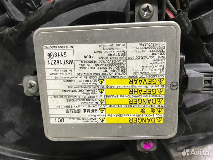 Фара правая Mitsubishi Outlander Xl 2007