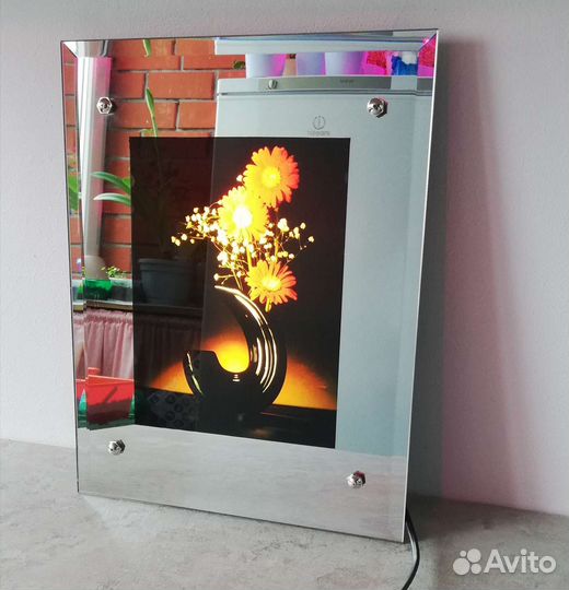 Картина с подсветкой зеркальная