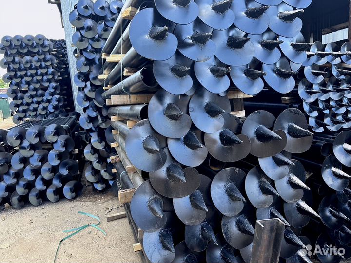 Винтовые сваи под ключ