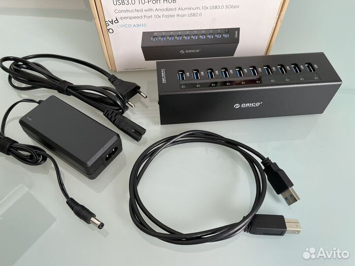 USB хаб Orico A3H10