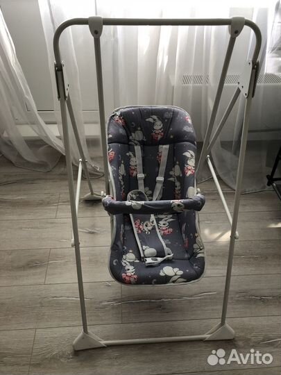 Детские качели напольные