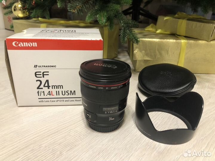 Объектив canon ef 24 mm f/1.4 L ll USM