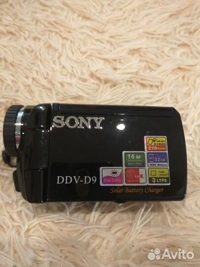 Видеокамера sony ddv d9