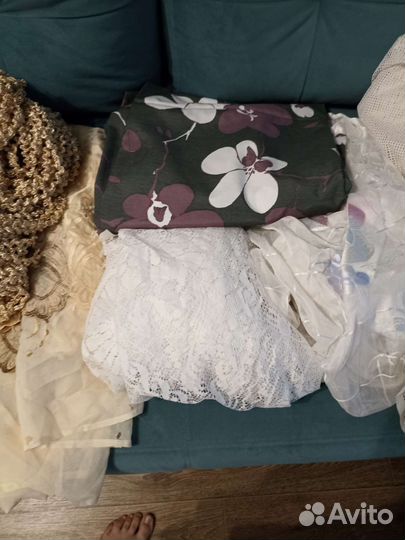 Шторы и тюль бу