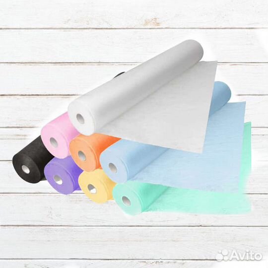 Одноразовые простыни в рулоне