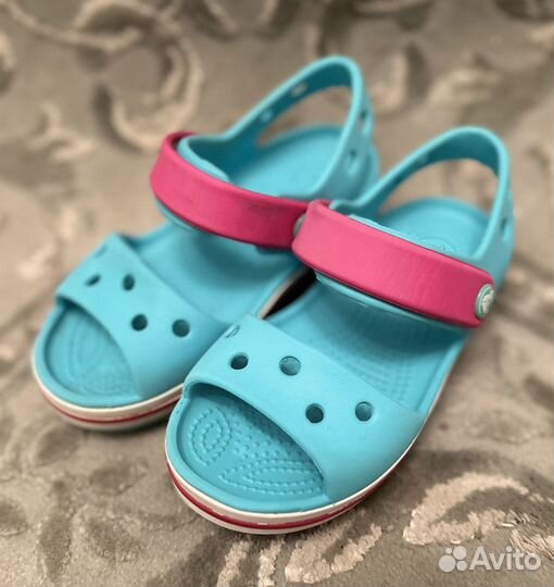 Сандалии Crocs Crocband Sandal Kids C9