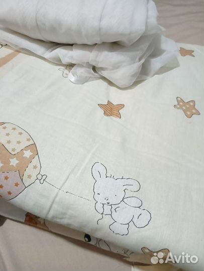 Бортики и балдахин