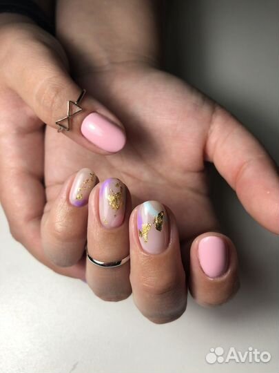 Маникюр гель-лак