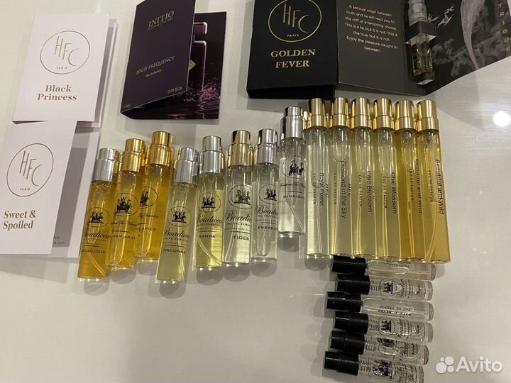 Парфюм Byredo inflorescence, Initio, vilhelm parfu