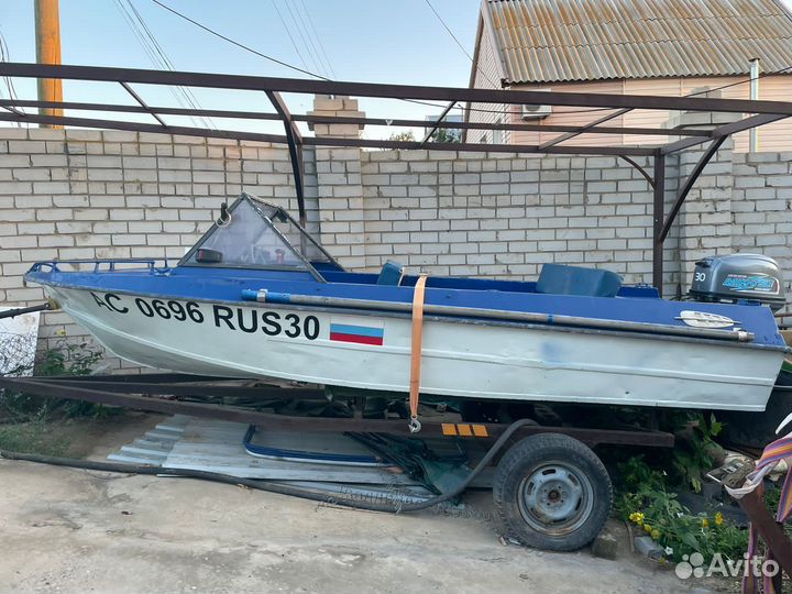 Катер крым и мотор 30Hp