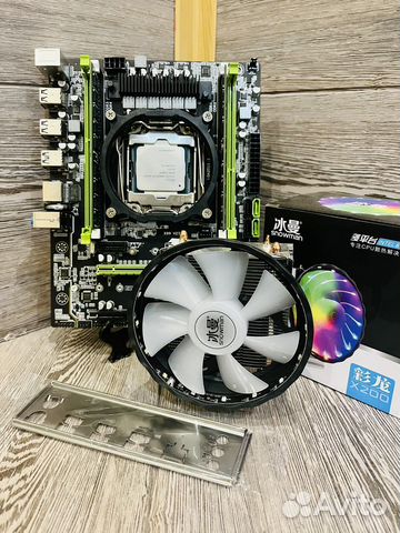 Комплект X99 2011v3 Xeon 2640v3 16gb DDR4 Кулер