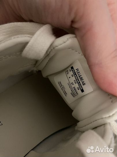 Кроссовки из экокожи Pull&bear