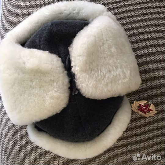 Шапка офицерская ВОВ белая