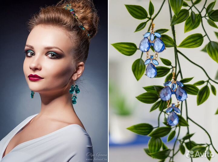 Серьги в ассортименте
