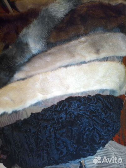 Меховые шкурки норки и до