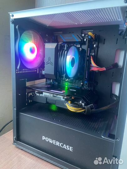 Игровой пк xeon e5 2670v3/rx 6600m 8gb/16gb ram