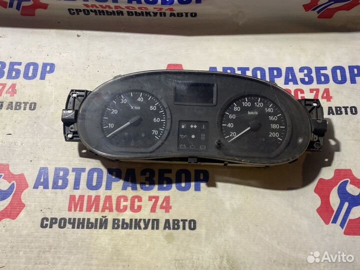 Щиток приборов renault logan 1