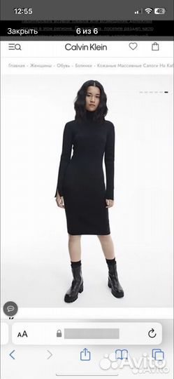 Calvin klein ботинки