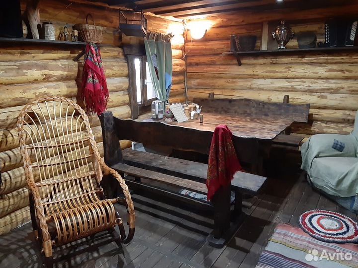 Русская баня на дровах