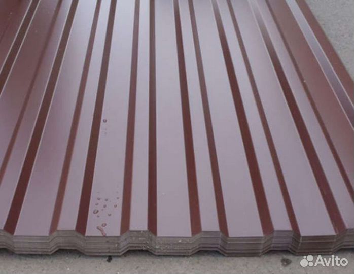 Профнастил на крышу 3м цветной