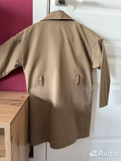 Тренч и ботинки