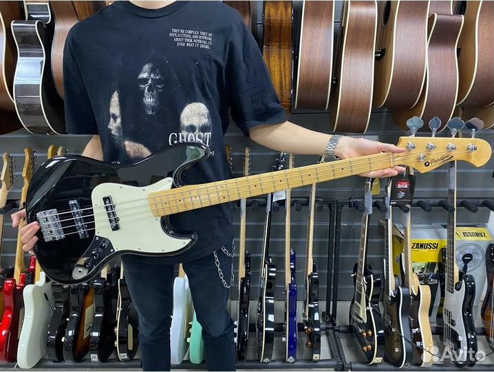 Prodipe jmfjb80mabk Бас-гитара, черная