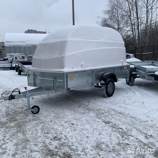 Прицеп для снегохода с крышкой 3,45*1,5 934-Экс