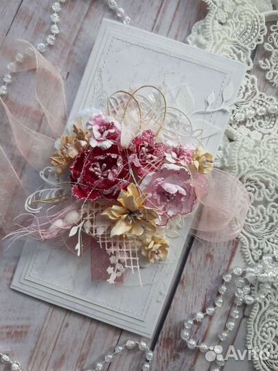 Открытка ручной работы