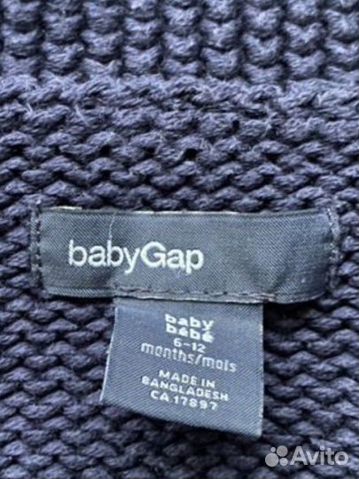 Кофта/ свитер/ кардиган gap 68, 70, 74