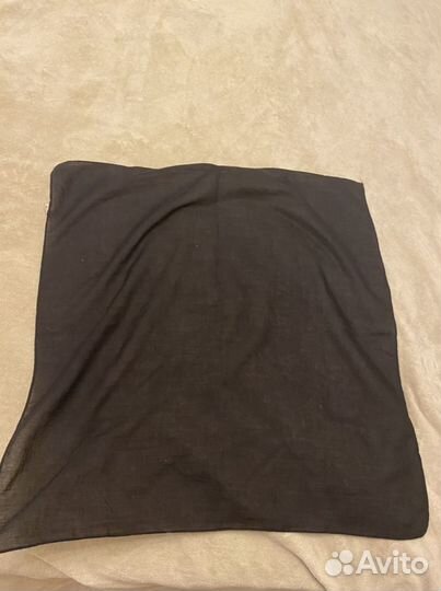 Платок, хлопок/вискоза черный