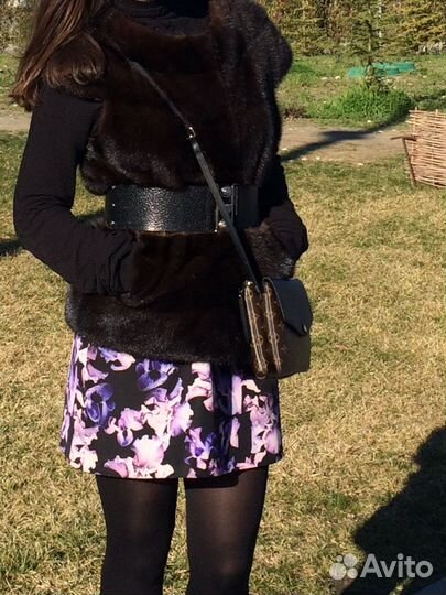 Норковый жилет