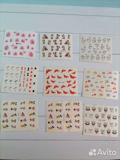 Наклейки на ногти