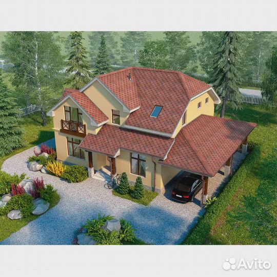 Черепица гибкая Shinglas Финская Соната