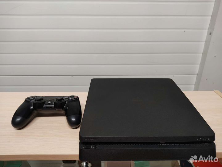 Ps4 slim (полный комплект)