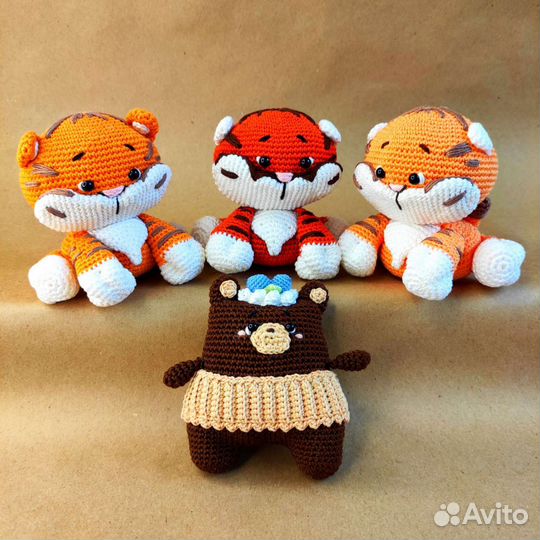 Вязаные игрушки