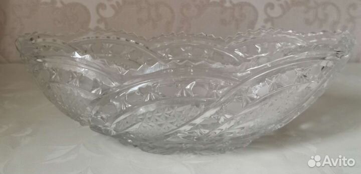 Салатник хрустальный 