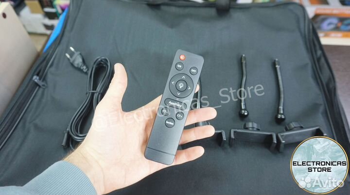 Кольцевая Лампа 54см Бело-Яркая Доставка