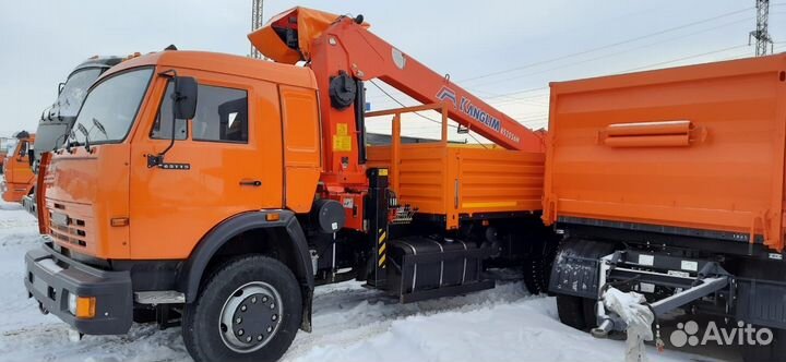 КамАЗ 65115 с КМУ, 2023