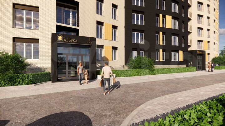 2-к. квартира, 73,2 м², 7/7 эт.