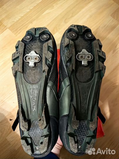 Велотуфли Santic мтб SPD шип