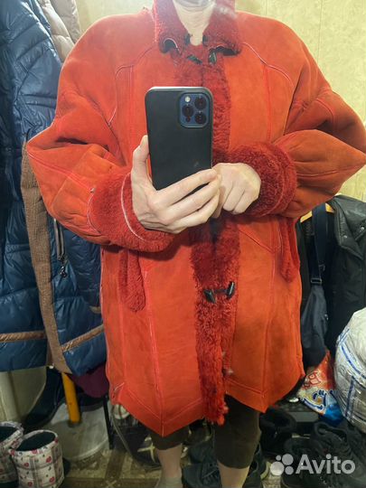 Дубленка натуральная женская 50 52 автоледи